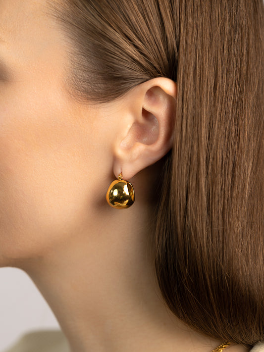 LIDO HOOPS | 18K Gold - LILÈ - Earring - LILÈ - online jewellery store - jewelry online - affordable jewellery online Australia