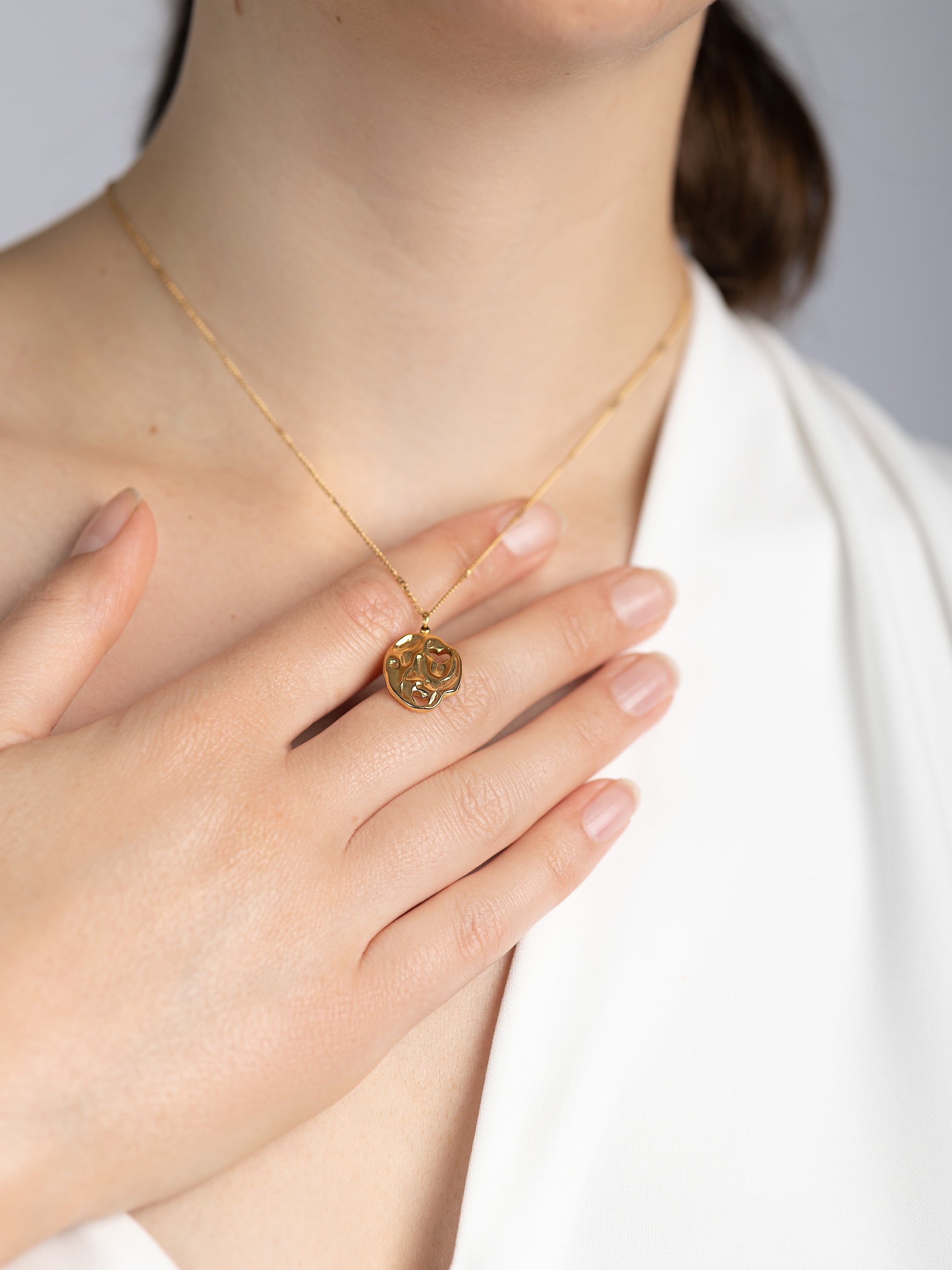 AMOR NECKLACE | 18K Gold - LILÈ - Necklace - LILÈ - online jewellery store - jewelry online - affordable jewellery online Australia