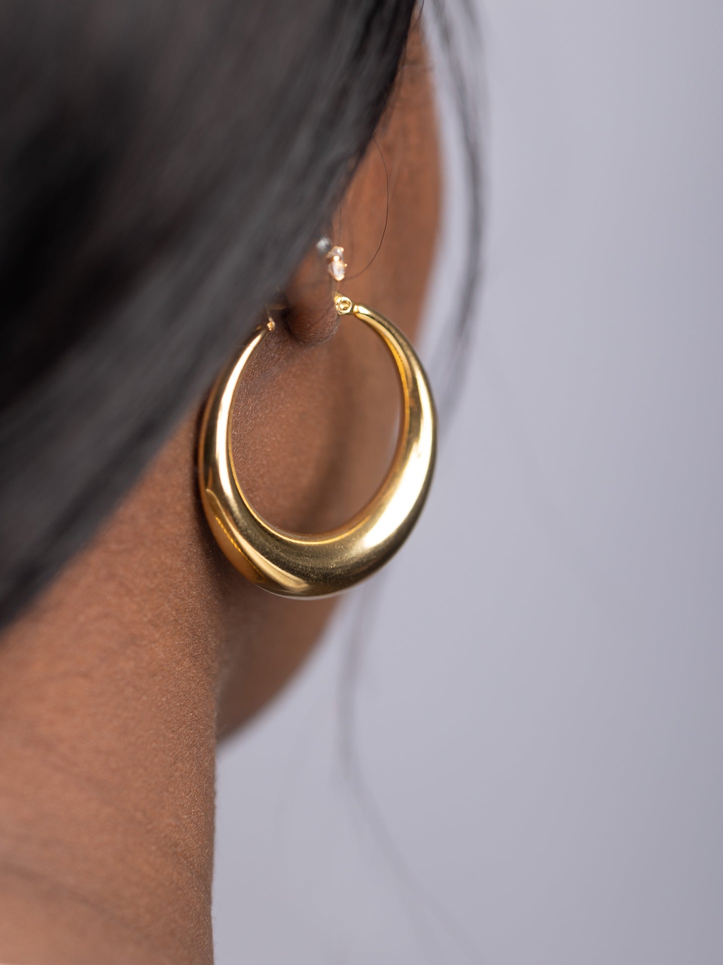 TIAGO HOOPS | 18K Gold - LILÈ - Earring - LILÈ - online jewellery store - jewelry online - affordable jewellery online Australia