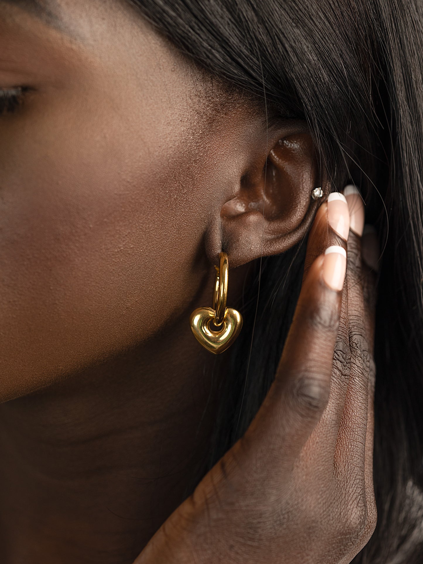 TE AMO HOOPS | 18K Gold - LILÈ - Earring - LILÈ - online jewellery store - jewelry online - affordable jewellery online Australia