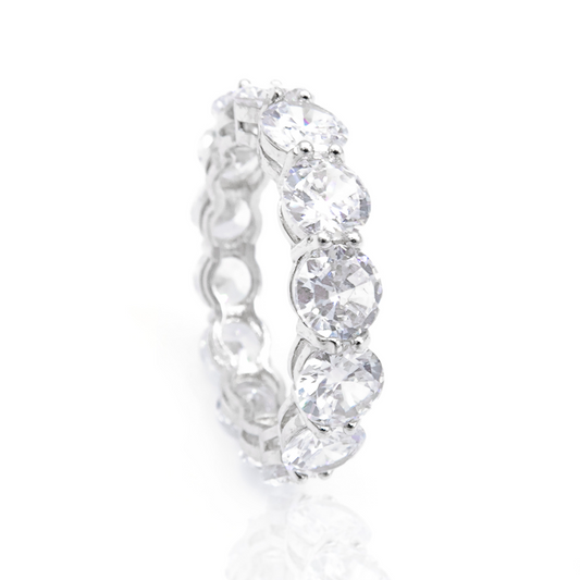 PROMISE CRYSTAL ETERNITY RING
