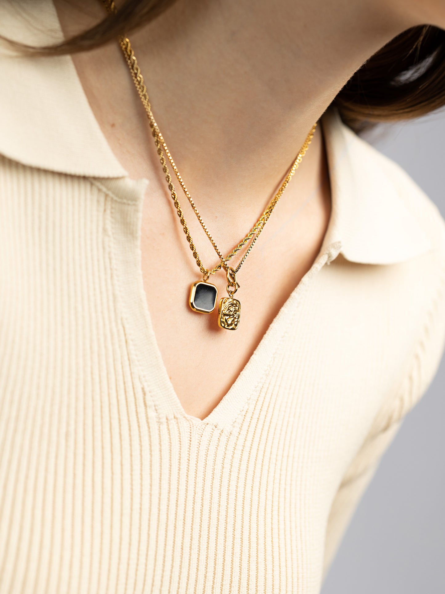 AKO NECKLACE | 18K Gold - LILÈ - Necklace - LILÈ - online jewellery store - jewelry online - affordable jewellery online Australia