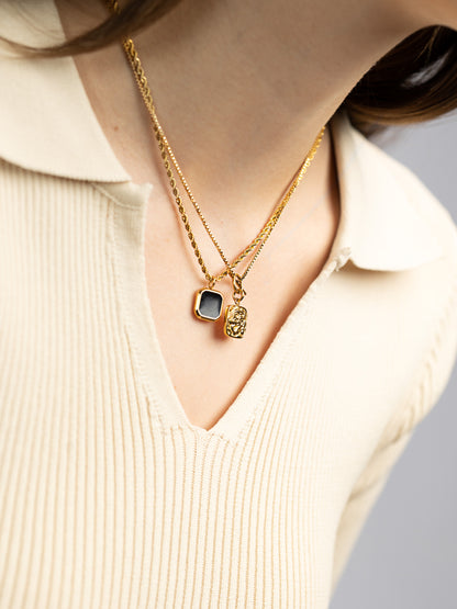 AKO NECKLACE | 18K Gold - LILÈ - Necklace - LILÈ - online jewellery store - jewelry online - affordable jewellery online Australia