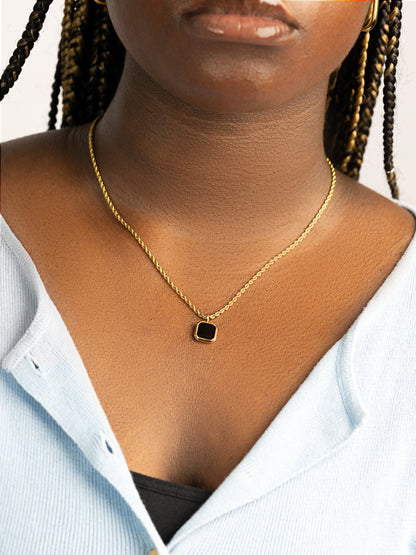 SIREN NECKLACE | 18K Gold - LILÈ - Necklace - LILÈ - online jewellery store - jewelry online - affordable jewellery online Australia