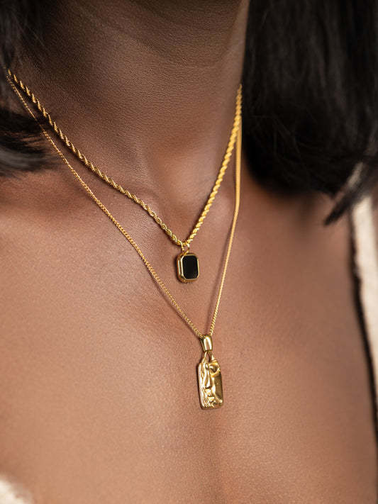 SIREN NECKLACE | 18K Gold - LILÈ - Necklace - LILÈ - online jewellery store - jewelry online - affordable jewellery online Australia