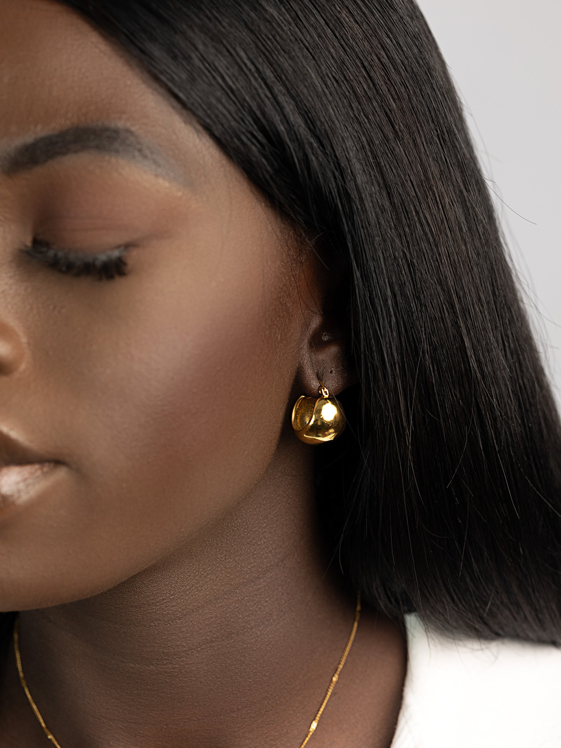LIDO HOOPS | 18K Gold - LILÈ - Earring - LILÈ - online jewellery store - jewelry online - affordable jewellery online Australia