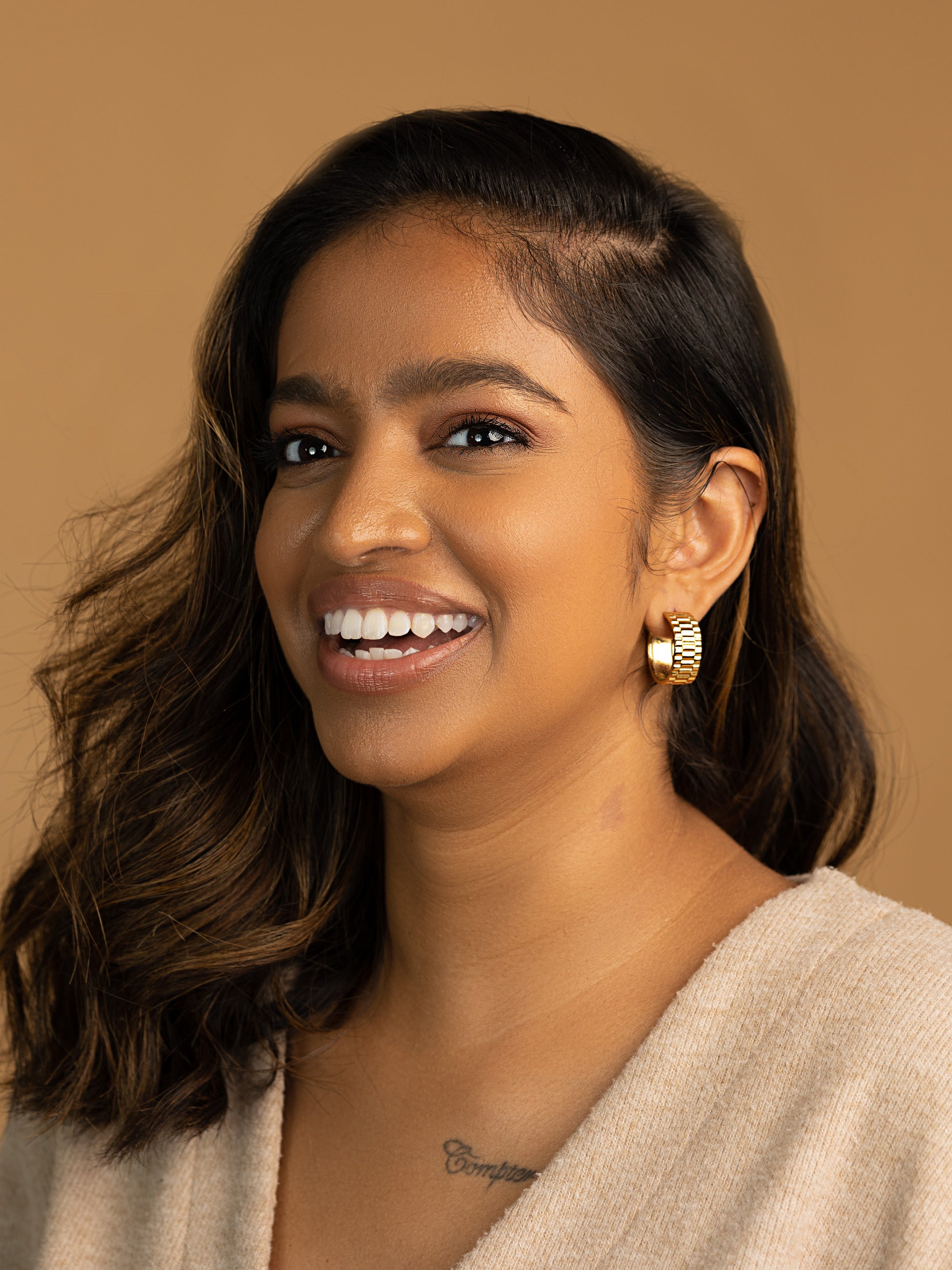 ZANZI HOOPS | 18K Gold - LILÈ - Earring - LILÈ - online jewellery store - jewelry online - affordable jewellery online Australia