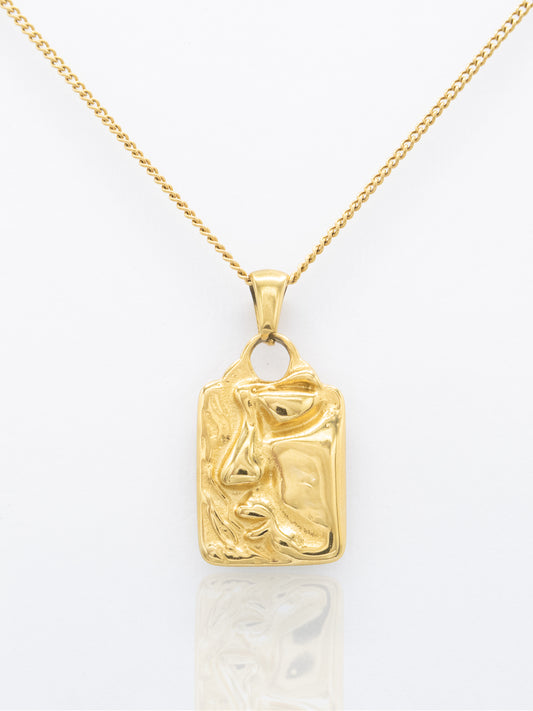VISAGE NECKLACE | 18K Gold - LILÈ - Necklace - LILÈ - online jewellery store - jewelry online - affordable jewellery online Australia