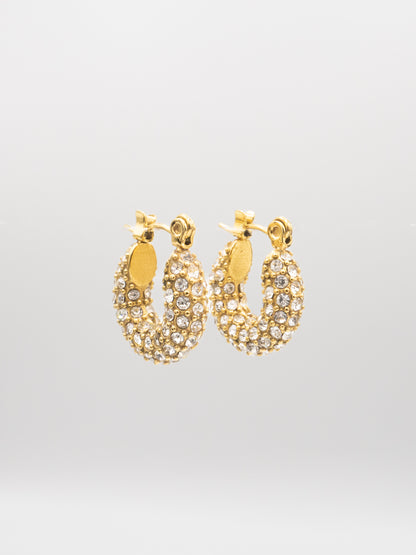 ZIA DAINTY HOOPS | 18K Gold - LILÈ - Earring - LILÈ - online jewellery store - jewelry online - affordable jewellery online Australia