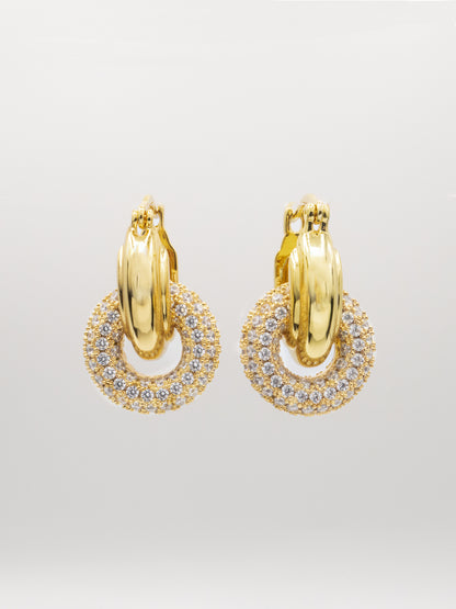 SOSIE HOOPS | 18K GOLD - LILÈ - Earring - LILÈ - online jewellery store - jewelry online - affordable jewellery online Australia