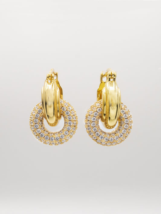 SOSIE HOOPS | 18K GOLD - LILÈ - Earring - LILÈ - online jewellery store - jewelry online - affordable jewellery online Australia