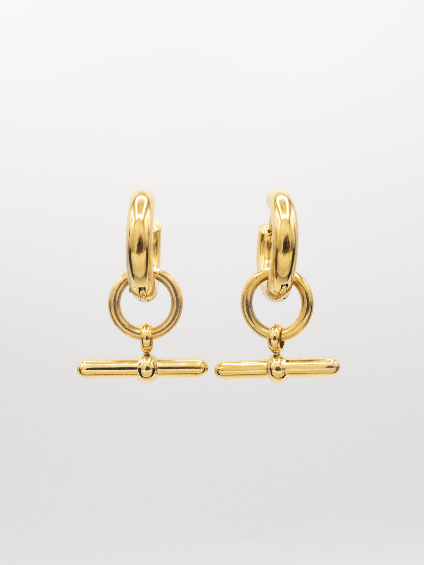 JUNIE HOOPS | 18K Gold - LILÈ - Earring - LILÈ - online jewellery store - jewelry online - affordable jewellery online Australia