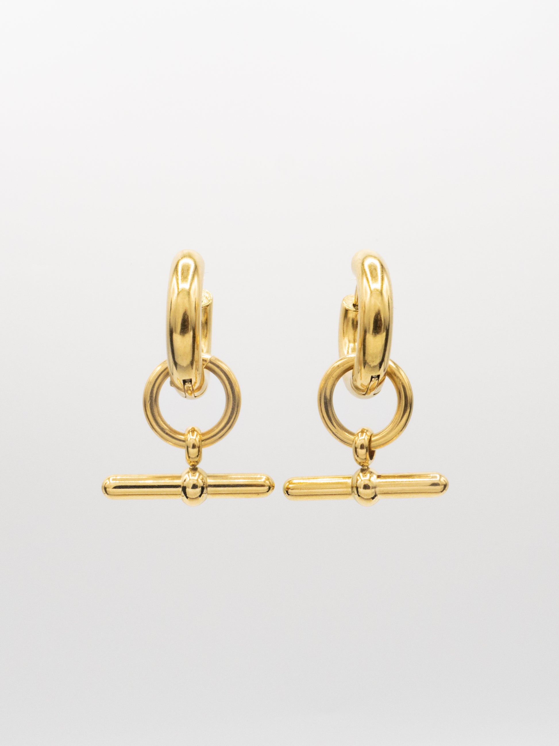 JUNIE HOOPS | 18K Gold - LILÈ - Earring - LILÈ - online jewellery store - jewelry online - affordable jewellery online Australia