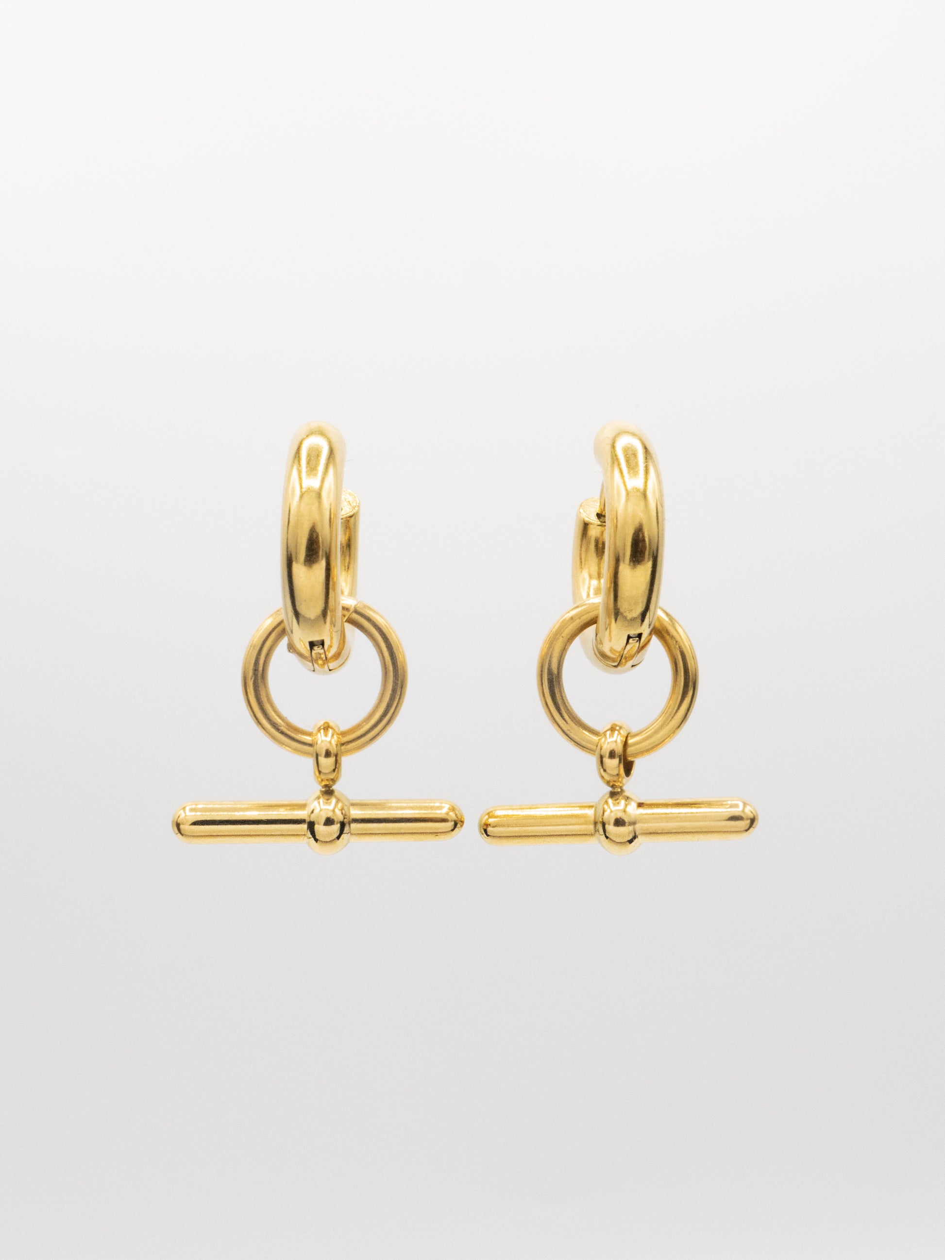 JUNIE HOOPS | 18K Gold - LILÈ - Earring - LILÈ - online jewellery store - jewelry online - affordable jewellery online Australia