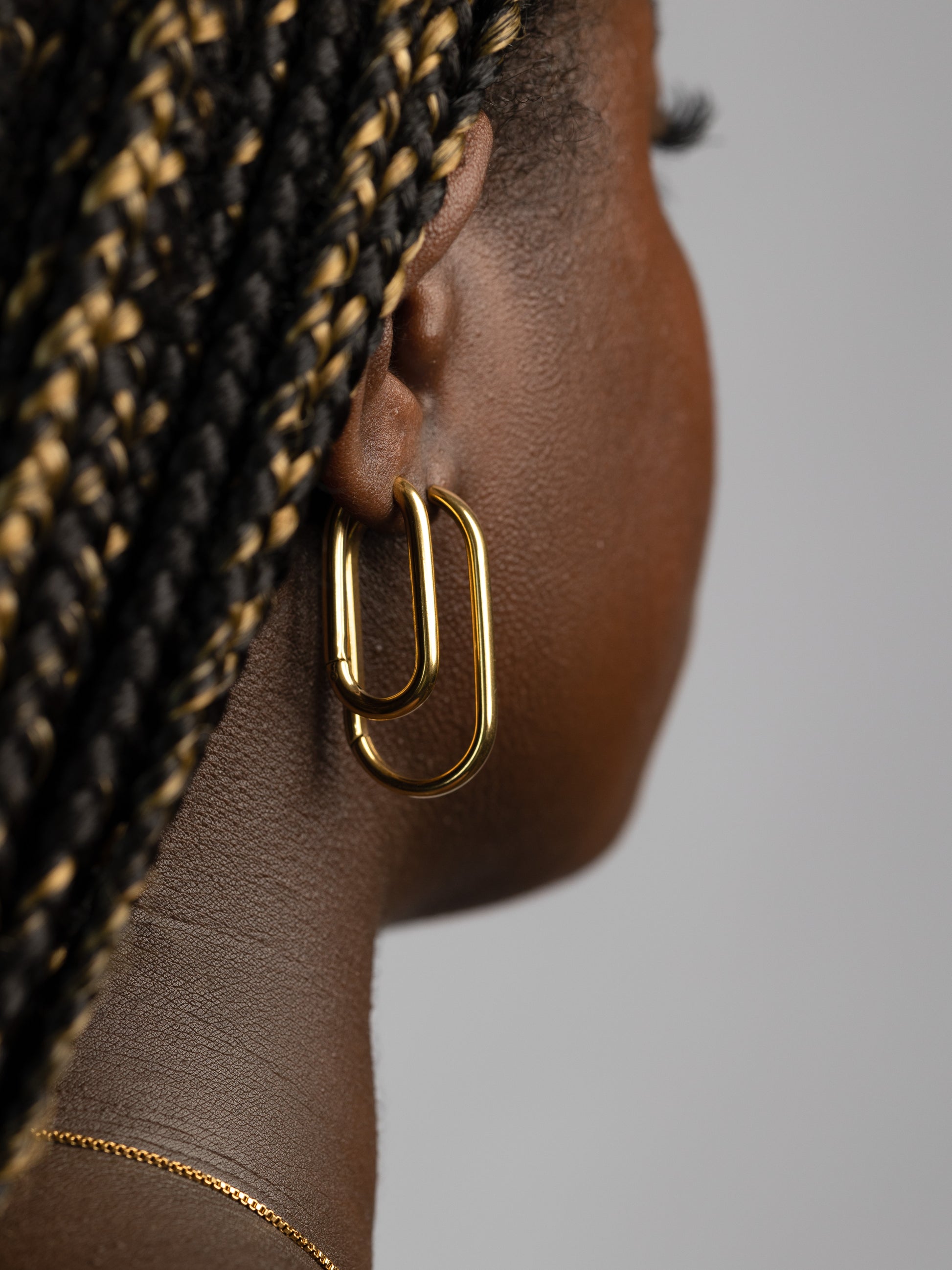 OVO HUGGIES | 18K Gold - LILÈ - Earring - LILÈ - online jewellery store - jewelry online - affordable jewellery online Australia