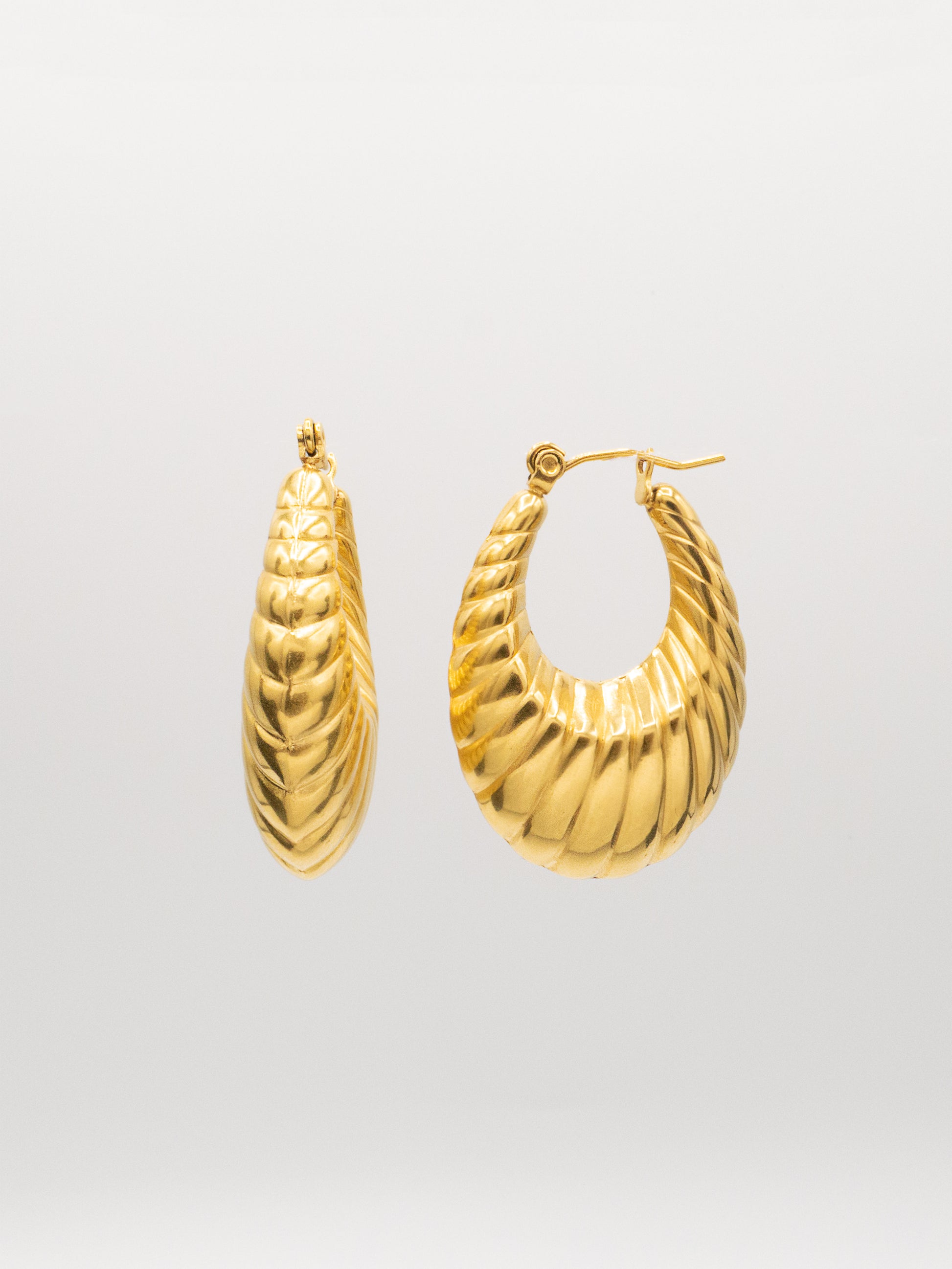 KADOMA HOOPS | 18K Gold - LILÈ - Earring - LILÈ - online jewellery store - jewelry online - affordable jewellery online Australia