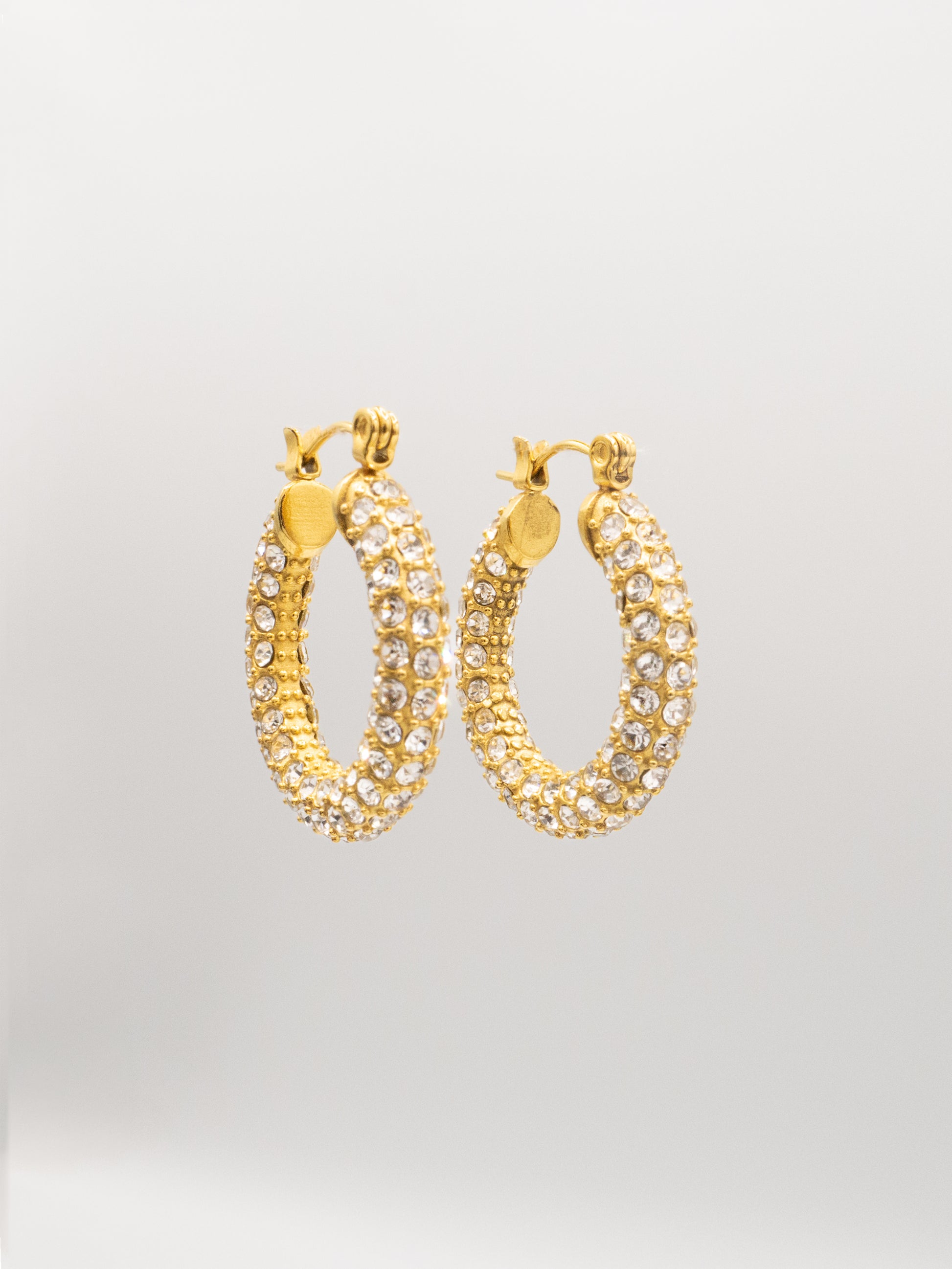 YASMIN HOOPS | 18K Gold - LILÈ - Earring - LILÈ - online jewellery store - jewelry online - affordable jewellery online Australia