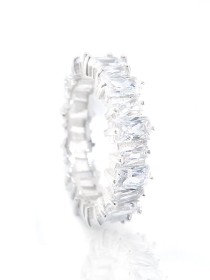 CRUSHED CRYSTAL RING close up image