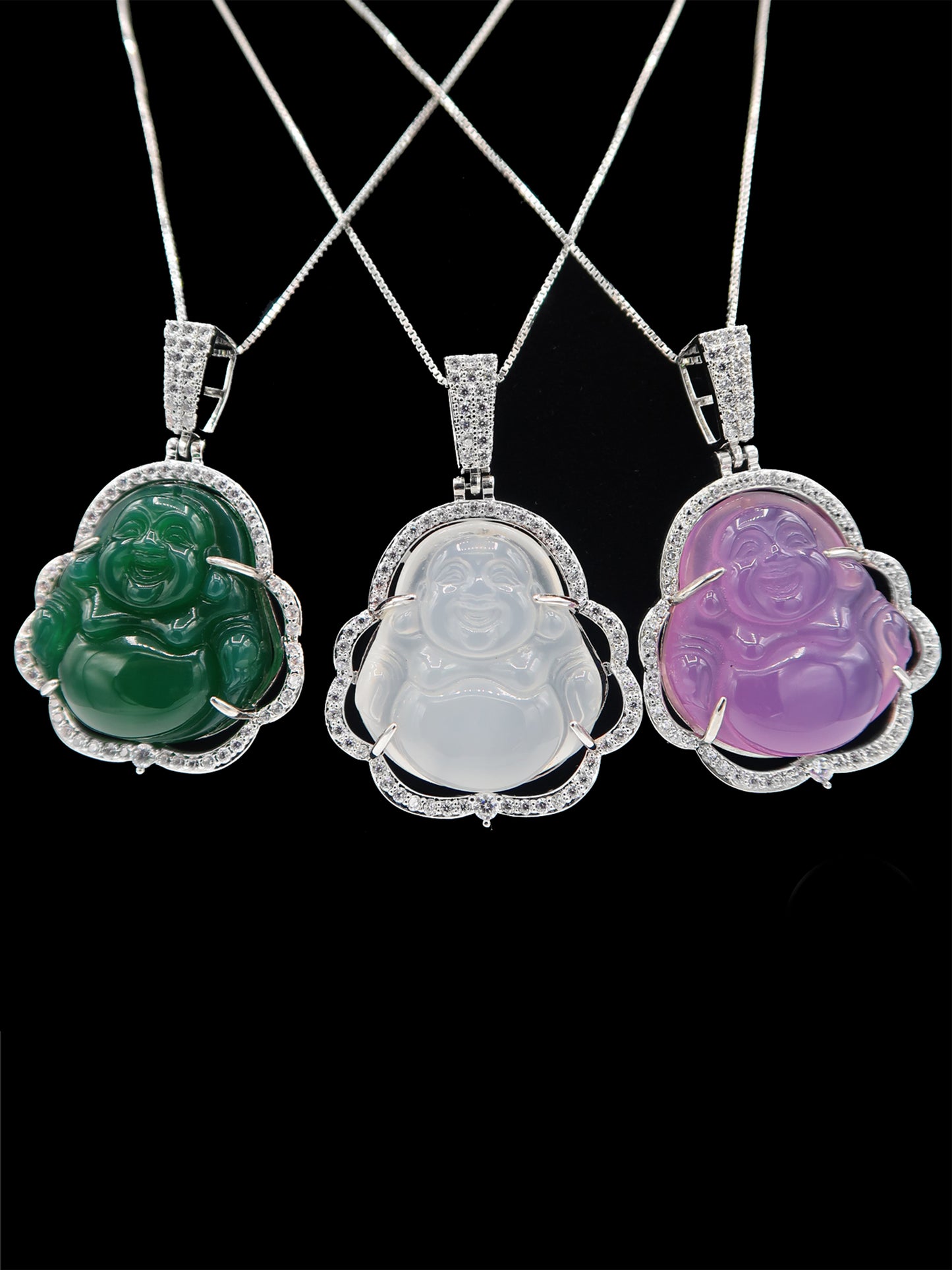 GREEN BUDDHA NECKLACE - LILÈ - Necklace - LILÈ - online jewellery store - jewelry online - affordable jewellery online Australia