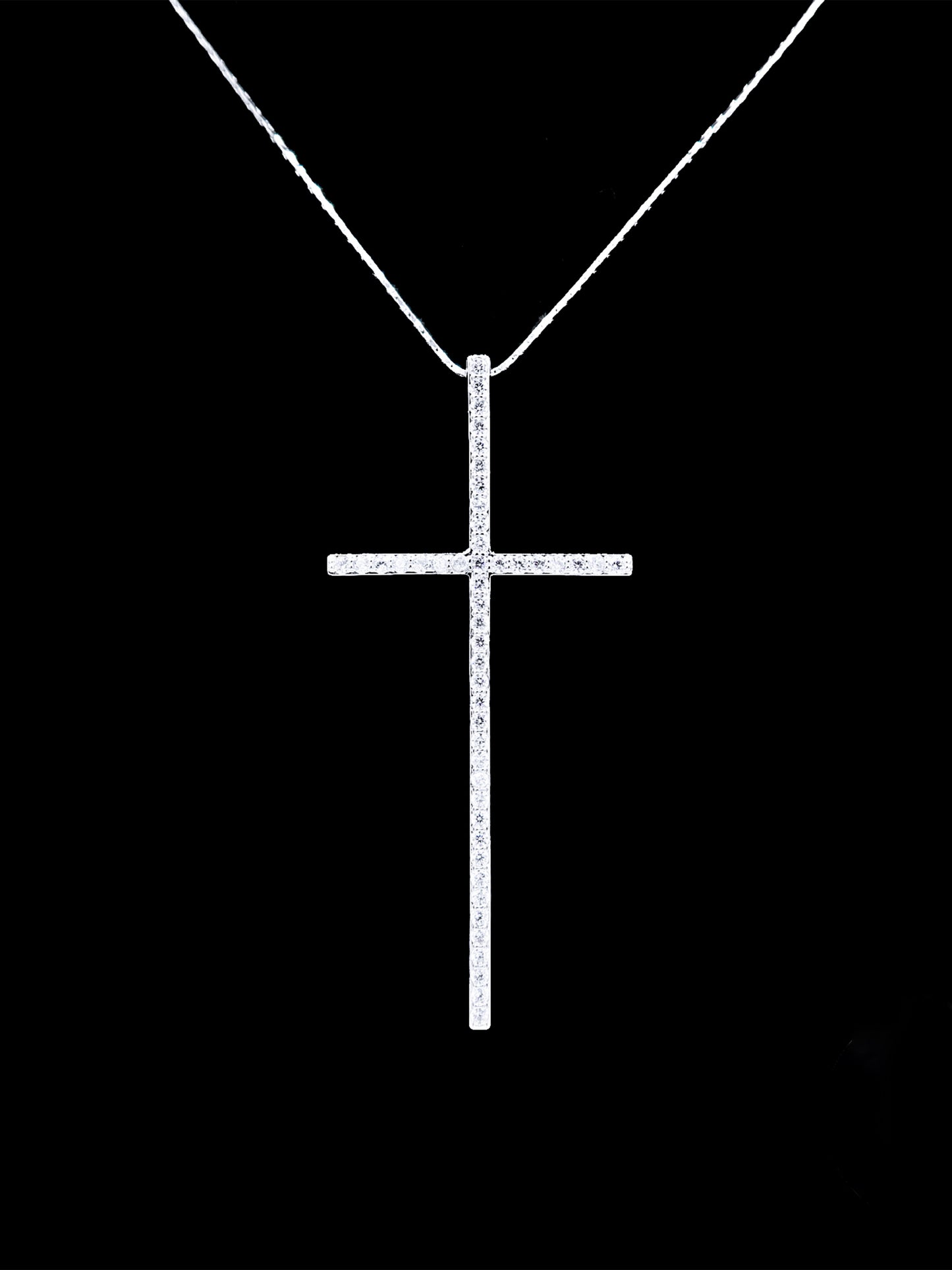 ALIYAH LONG CROSS - LILÈ - Necklace - LILÈ - online jewellery store - jewelry online - affordable jewellery online Australia