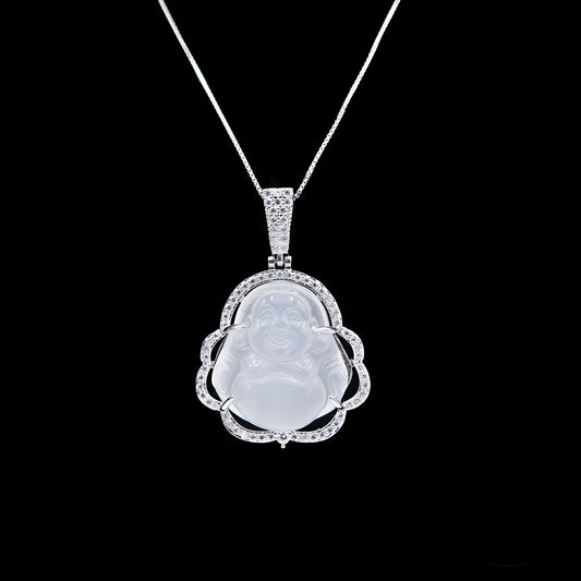 WHITE BUDDHA NECKLACE - LILÈ - Necklace - LILÈ - online jewellery store - jewelry online - affordable jewellery online Australia